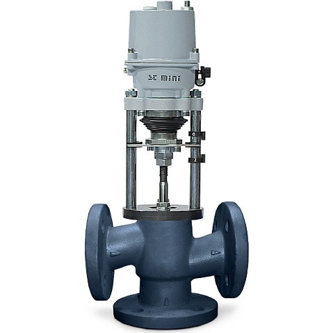 Клапан смесительный 27ч908нж DN 80 PN 16 с электроприводом 220В 63Kvs REGADA ST 0 490.0-0NVAC/00 КПСР купить в Москве | "Проконсим"
