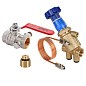 Комплект автоматической балансировки MVI BLN.DP3.04, DN 15 PN 25 (Регулятор перепада давления BL.510 +кран шаровой с дренажем и воздухоотводчиком BV.630 +переходник BL.901.02) купить в Москве | "Проконсим"