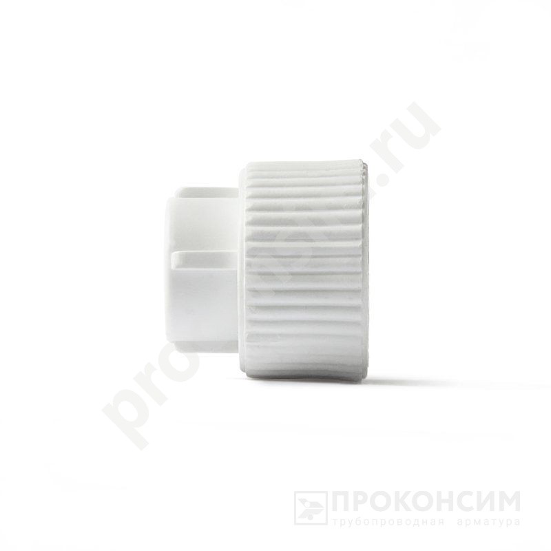 Цена [%TOWN_PRICE%]. Распродажа! Вывод из ассортимента. Муфта комбинированная ПП 32-3/4'' PN 25 с внутренней резьбой белая Pro Aqua PA22016P  (251239209) со склада Проконсим в Москве