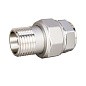 Американка латунная DN 40 PN 40 никелированная муфта-штуцер прямая LD Pride купить в Москве | «Проконсим»