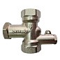 Клапан латунный MVI BL.110.04, DN 15 PN 10, балансировочный, Kvs 1,34 м3/ч с термодачиком под М10 никелированный, муфта-муфта купить в Москве | "Проконсим"