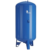 Гидроаккумуляторы для водоснабжения DN 50-80 PN 25 вертикальные голубые WESTER купить в Москве | "Проконсим"