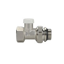 Клапан радиат. настроечный DN 20 PN 10 прямые 3/4'' с с уплотнением под шестигранник муфта-штуцер VARMEGA купить в Москве | "Проконсим"