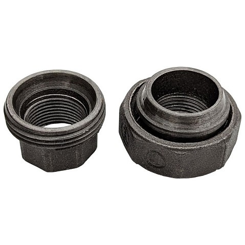 Американка чугунная DN 15-25 PN 16 муфта-муфта с конусным уплотнением Fittex Plus купить в Москве | "Проконсим"