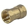 Клапан латунный обратный пружинный DN 25 PN 16 муфтовый латунный шток