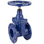 Задвижка чугунная DN 200 PN 10 с обрезиненным клином EPDM до 90гр. Рашворк 100-200-10 купить в Москве | "Проконсим" (920150031)