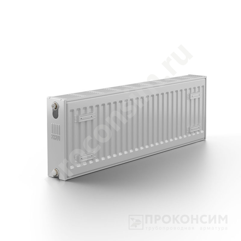 Цена [%TOWN_PRICE%].  Под заказ. Радиатор стальной панельный PRADO CLASSIC C223003000 длина 3000 мм, выс. 300 мм, подкл. боковое (930013367) со склада Проконсим в Москве