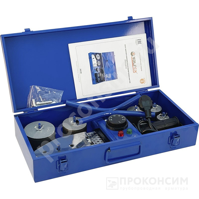 Набор сварочного оборудования Valfex VF.ECONOM MINI, 1-ступень нагрева, Р-800Вт VF.007.63.SET.ECMINI со склада Проконсим в Москве
