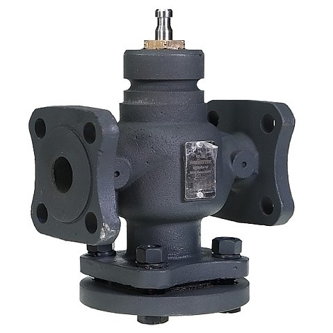 Клапан чугунный регулирующий DN 15 PN 16 под привод 1kv фланцевый до 130гр. РИДАН VF-2R 065Z0272R2 купить в Москве | "Проконсим"