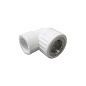 Угольник ПП 20-1/2'' PN 25 белый VALFEX Pro купить в Москве | "Проконсим"