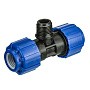 Тройник компрессионный PN 16 для ПЭ DN 20-1/2'' обжимное-штуцер купить в Москве | "Проконсим"