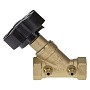 Клапаны балансировочные латунные DN 15-50 PN 16 наклонный с трубчатыми измерительными ниппелями РИДАН MNT-R купить в Москве | "Проконсим"