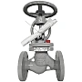 Клапан запорный (вентиль) 15с22нж DN 100 PN 40 350мм фланцевый класс A до 450гр. СибЗТА