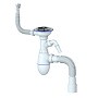 Сифон для мойки Unicorn В436VP, 40х50 гибкий отвод, 3 1/2'' х40 с отводом для стиральной машины, круглый перелив купить в Москве | "Проконсим"