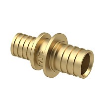 Муфты латунные для PEX-PEX труб DN 20-40 PN 16 переходные под надвижную гильзу РосТурПласт купить в Москве | "Проконсим"