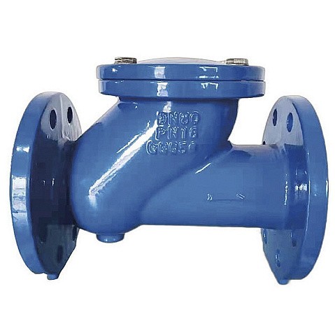 Клапан обратный шаровой DN250 PN16 корпус-чугун, фланцевый до 80гр. GALA Тип.5109 купить в Москве | "Проконсим"