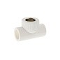Тройники ПП DN 20-40 PN 25 комбинированные с внутренней резьбой белые PlasticPro купить в Москве | "Проконсим"
