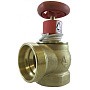 Клапан пожарный латунный КПЛМ DN 65 PN 16 угловой 90гр. муфта-штуцер с датчиком ДППК 23 Апогей купить в Москве | "Проконсим"