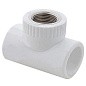 Тройник комбинированный ПП 20-1/2'' PN 25 с наружной резьбой белый РТП 10753 купить в Москве | "Проконсим"