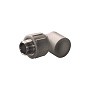 Угольник комбинированный ПП 25-1/2'' PN 25 с наружной резьбой серый