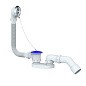 Сифон для ванны Unicorn S11, 40х50 отвод 45гр., 1 1/2'' х40 чаша из нержавеющей стали, круглый перелив купить в Москве | "Проконсим"