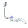 Сифон для ванны Unicorn S11, 40х50 отвод 45гр., 1 1/2'' х40 чаша из нержавеющей стали, круглый перелив купить в Москве | "Проконсим"