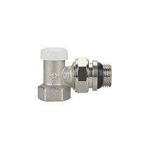 Клапан радиат. настроечный DN 15 PN 10 угловые 1/2'' с с уплотнением под шестигранник муфта-штуцер VARMEGA купить в Москве | "Проконсим"