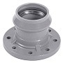 Патрубок раструбный НПВХ SDR26 DN 315 с фланцем DN 300 PN 10 Хемкор купить в Москве | "Проконсим"