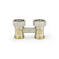 Узелы нижнего подключения VARMEGA VM141 DN20 прямой двухтрубный 3/4''x3/4'' евроконус муфта-штуцер купить в Москве | "Проконсим"