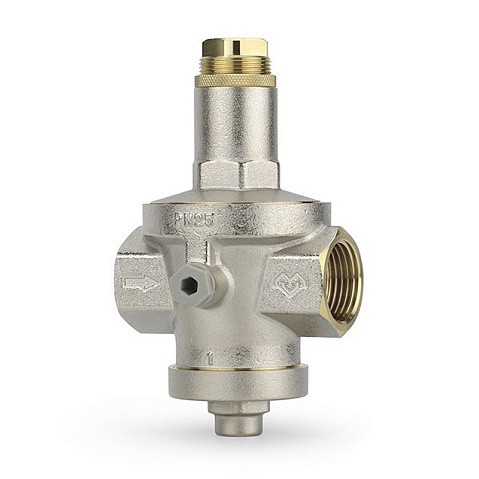 Регулятор давления VARMEGA VM128 DN 15 PN25 мембранный под манометр 2,8kv G-1/2'' никелированный купить в Москве | "Проконсим"