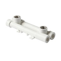 Комплект универсальный настенный ПП 20-1/2'' PN 25 с внутренней резьбой белый Pro Aqua PA60008 купить в Москве | "Проконсим"