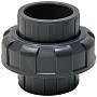 Муфта разборная НПВХ DN 90 PN 16 клеевая уплотнение EPDM черная Aquaviva BOD0900 купить в Москве | "Проконсим"
