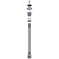 Сифон гофрированный Unicorn D230, 40х50 гибкий отвод, 1 1/2'' х40 чашка из нержавеющей стали, 1200мм купить в Москве | "Проконсим"