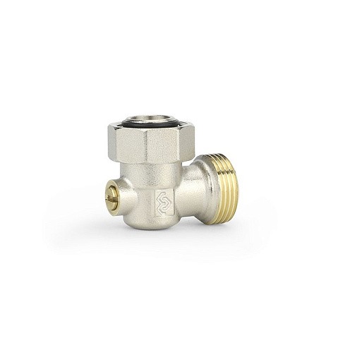 Узелы нижнего подключения VARMEGA VM142 DN20 угловой однотрубный 3/4''x3/4'' евроконус муфта-штуцер купить в Москве | "Проконсим"