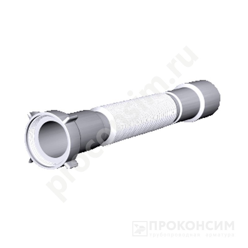 Цена 125,40 рублей с НДС.  Ожидается пополнение. Гибкая труба АНИ K106 1 1/2 -40/50, длина 366-776 мм (428100206) со склада Проконсим в Москве