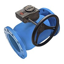 Краны стальные шаровые цельносварные DN 250-300 PN 16 фланцевые с редуктор PR купить в Москве | "Проконсим"