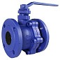 Кран шаровой полнопроходной DN 25 PN 16 чугунный фланцевый 160мм уплотнение PTFE с рукояткой РИДАН 082X4802R купить в Москве | "Проконсим"