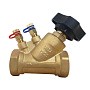 Клапан балансировочный латунный DN40 PN25 наклонный муфта-муфта Kvs 20,6 м³/ч с измерительными ниппелями GALA Тип. 1206 купить в Москве | "Проконсим"
