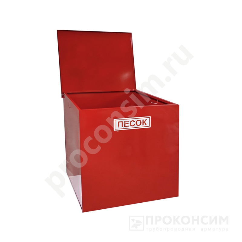 Цена [%TOWN_PRICE%].  Под заказ. Пожарный ящик для песка 0,3м³ стальной разборный 1250х560х400мм (930235008) со склада Проконсим в Москве