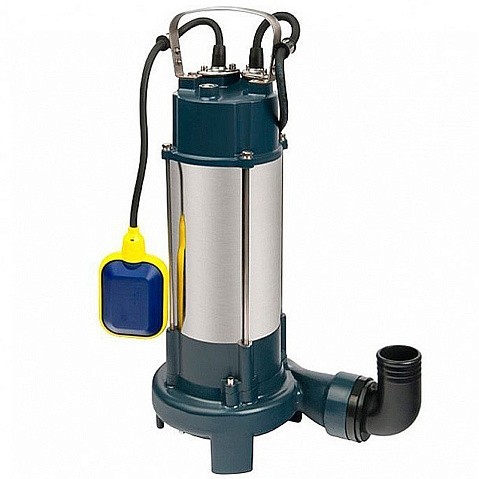 Насос погружной фекальный FEKACUT V1100DF 1,1кВт 1х220В нержавеющая сталь, с поплавковым выключателем и режущим механизмом кабель 10м 40C UNIPUMP 63948 купить в Москве | "Проконсим"