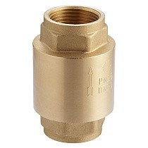 Клапаны обратные пружинные DN 15-25 PN 25 латунные муфтовые с латунным штоком усиленный MVI CV.425 купить в Москве | "Проконсим"