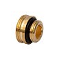 Переходник латунный MVI TR.435.0505 DN 20 PN 10 с прокладкой для узлов с шаровым затвором под плоскость, штуцер купить в Москве | "Проконсим"