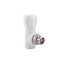 Вентиль для радиатора ПП 20-1/2'' PN 25 угловой с американкой белый РТП 10533 купить в Москве | "Проконсим"